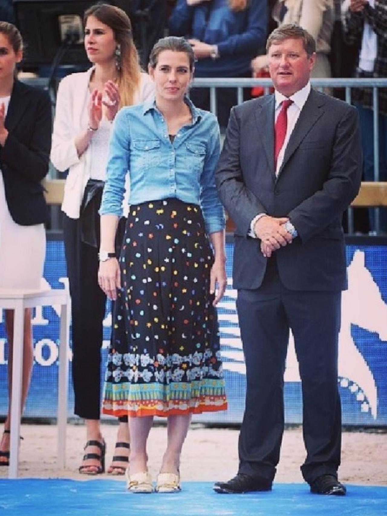 Carlota arriesga cada vez que tiene ocasión.