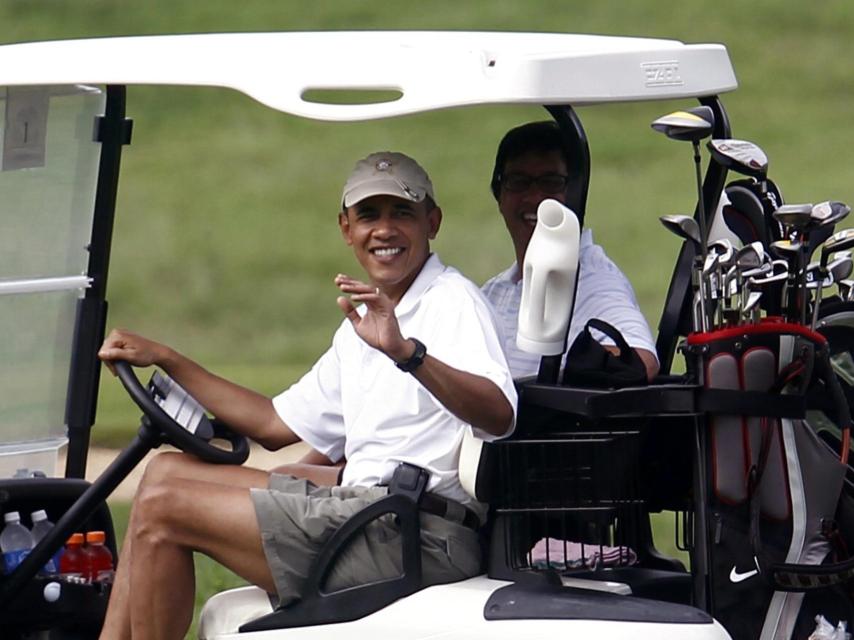 El presidente estadounidense ha celebrado el día de forma anticipada.