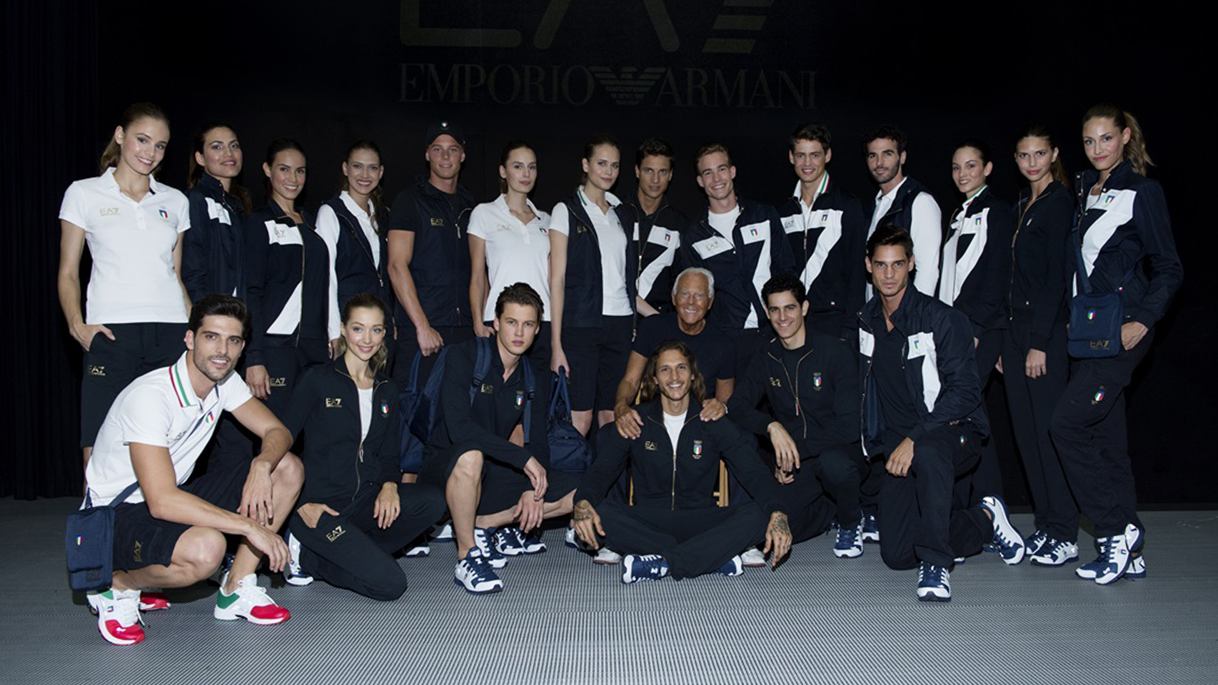 Armani diseña la equipación de Italia para los JJOO de Río 2016.