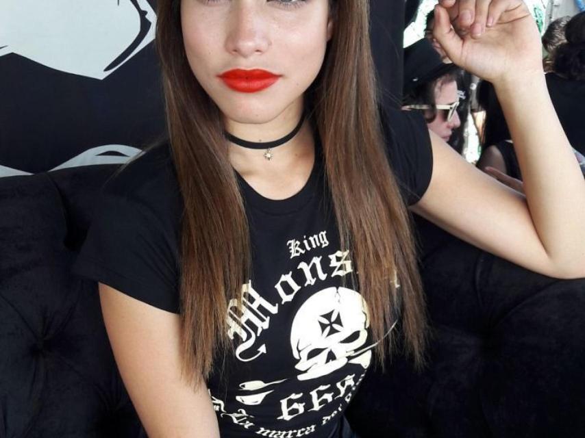 La modelo Stephanie Magon en una fotografía colgada en sus redes.