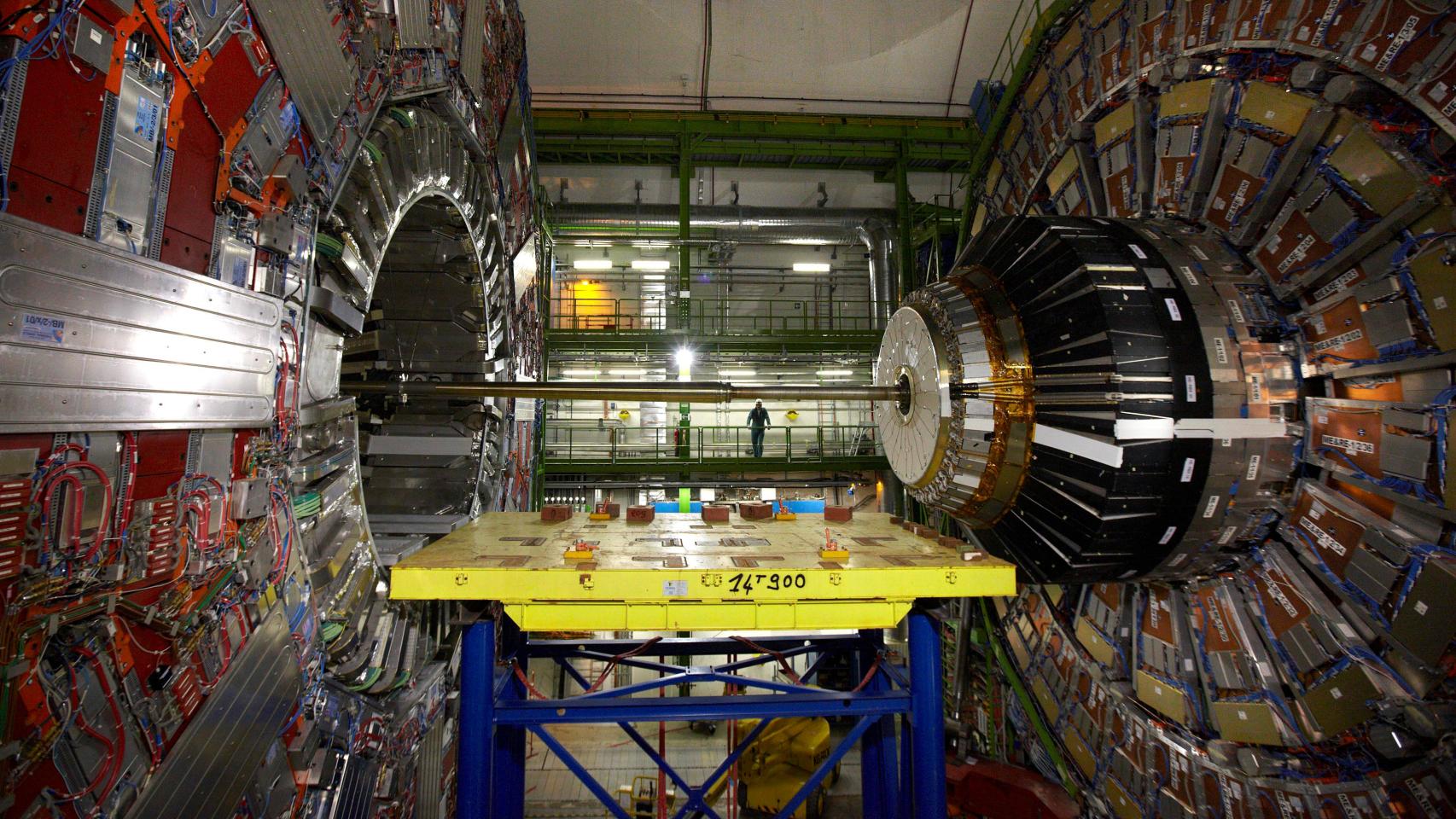 El impresionante detector de muones CMS.