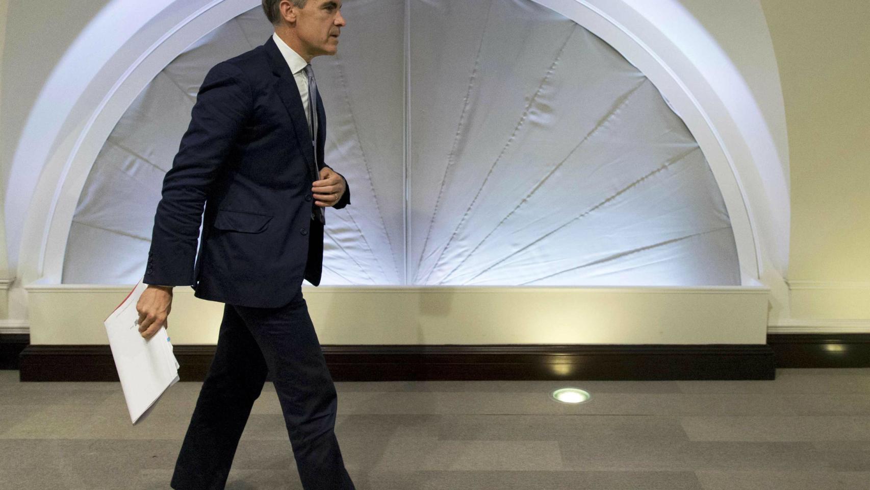 Carney, gobernador del Banco de Inglaterra.