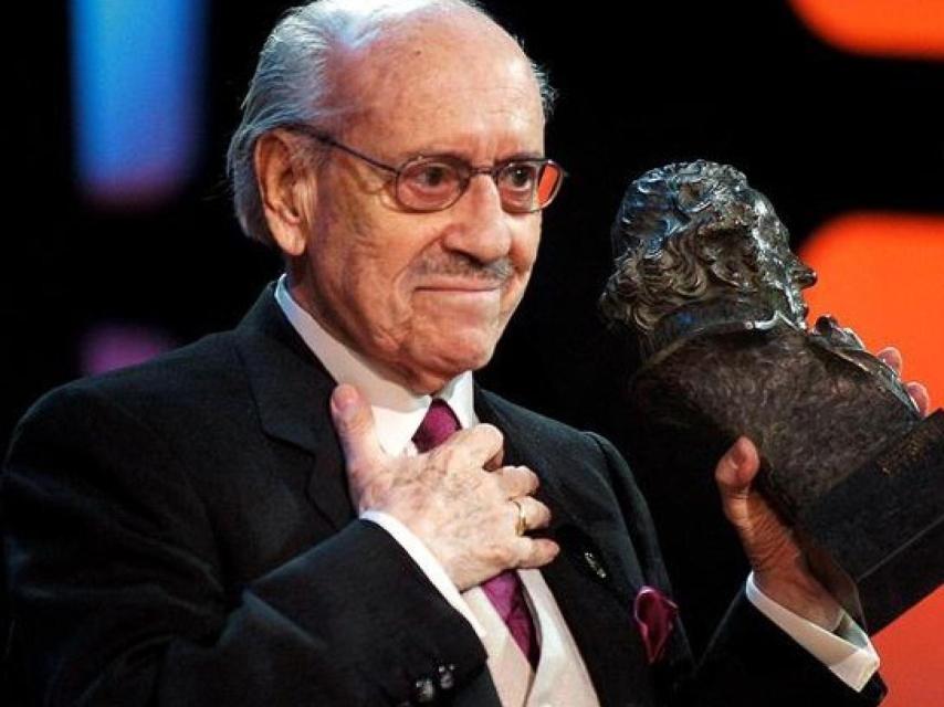 López Vázquez, en los Premios Goya.