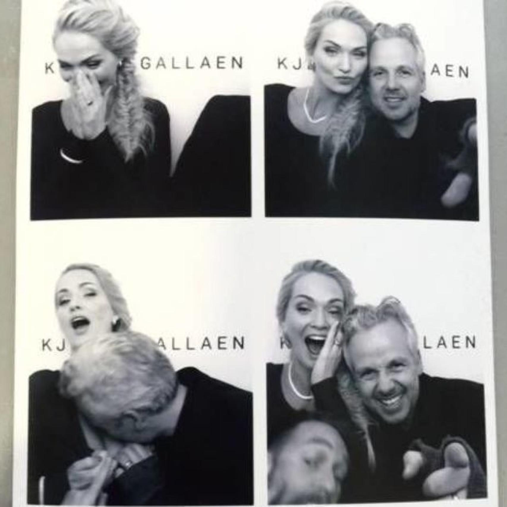 Ari Behn, con la bloguera rubia.