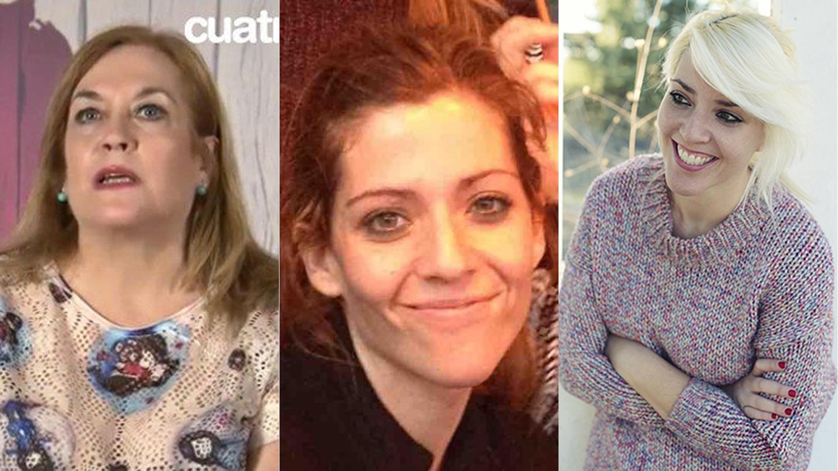 La ex mujer y las hijas de López Vázquez.