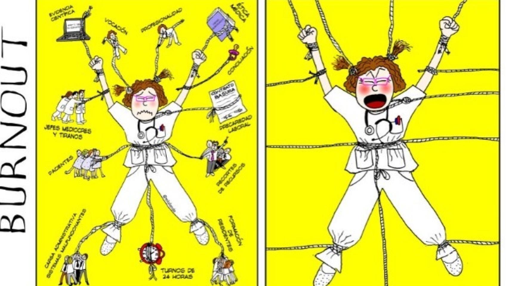 El 'síndrome de Burnout' ha llevado a la doctora Lalanda a renunciar a su profesión.