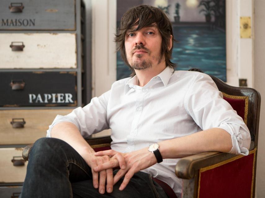 El guionista Alberto González, también conocido como Querido Antonio.