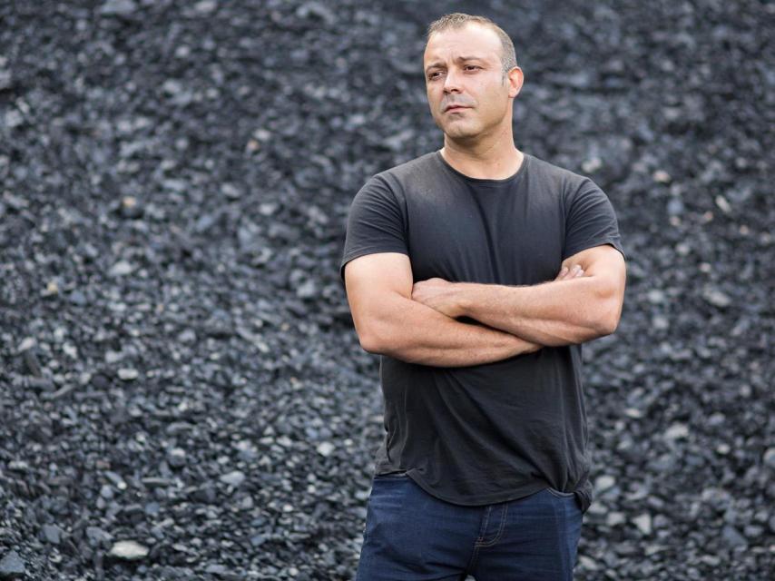 Omar García, representante de Comisiones Obreras en la comarca de Laciana