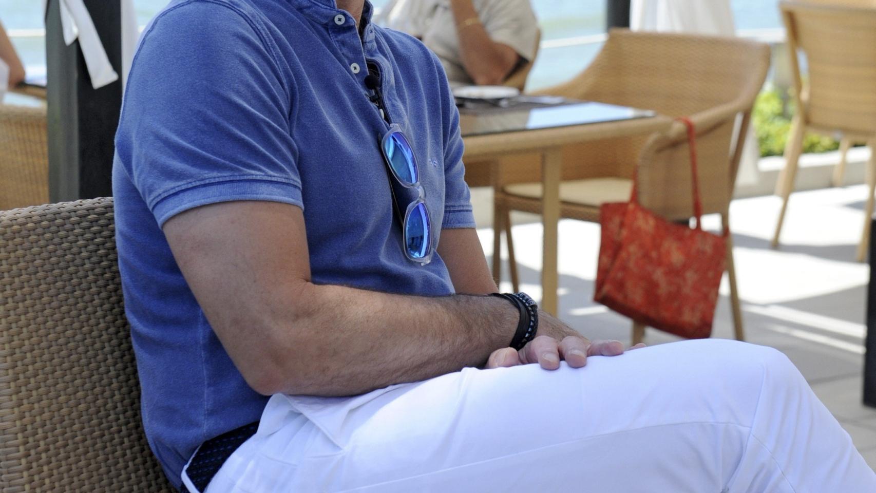 Antonio Banderas, este sábado en Marbella.