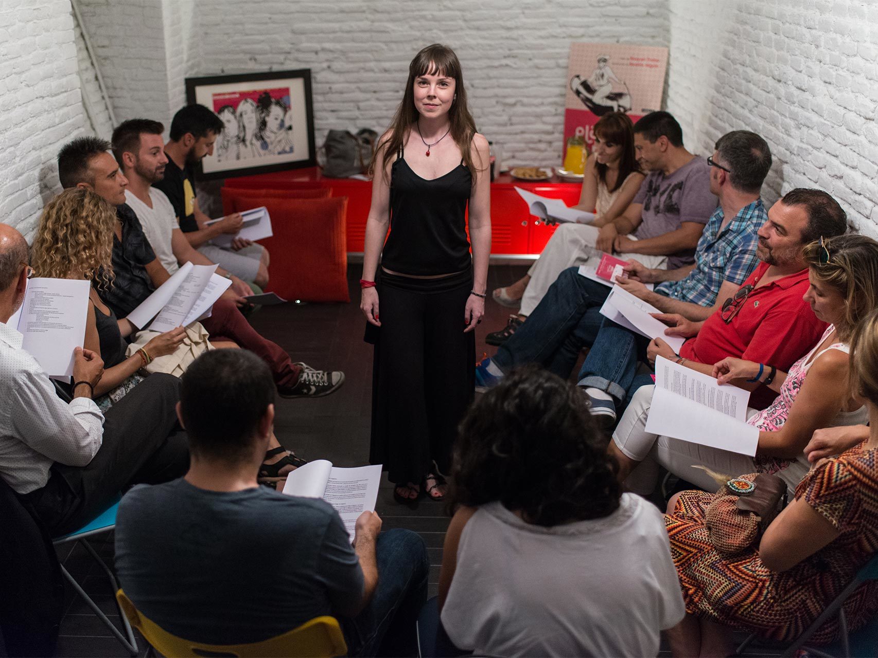 La terapeuta sexual Ana Lombardía, quien imparte los talleres.