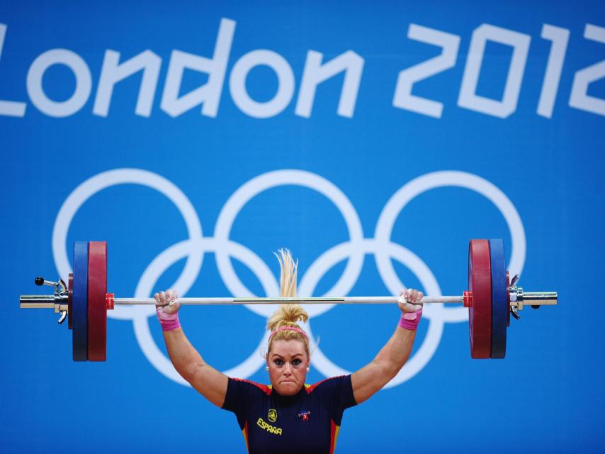 Lidia Valentín en Londres 2012.