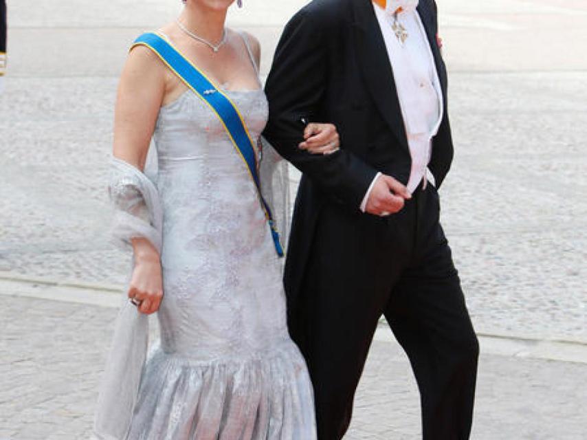 Ari Behn y Marta Luisa, durante un acto oficial.