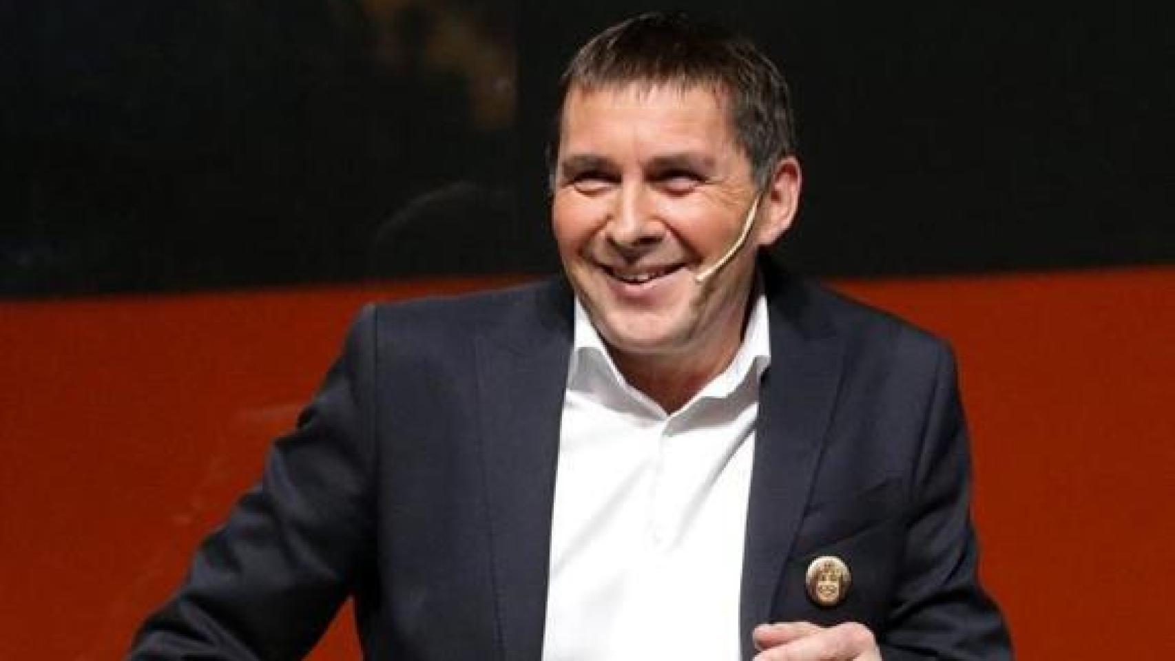 El candidato de EH Bildu a lehendakari, Arnaldo Otegi.