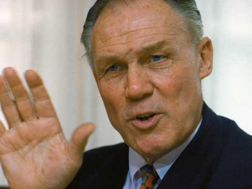 El seleccionador holandés Rinus Michels