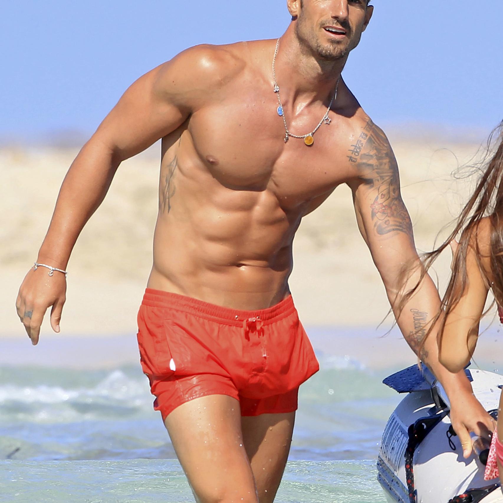 Aitor Ocio en Ibiza en 2014.