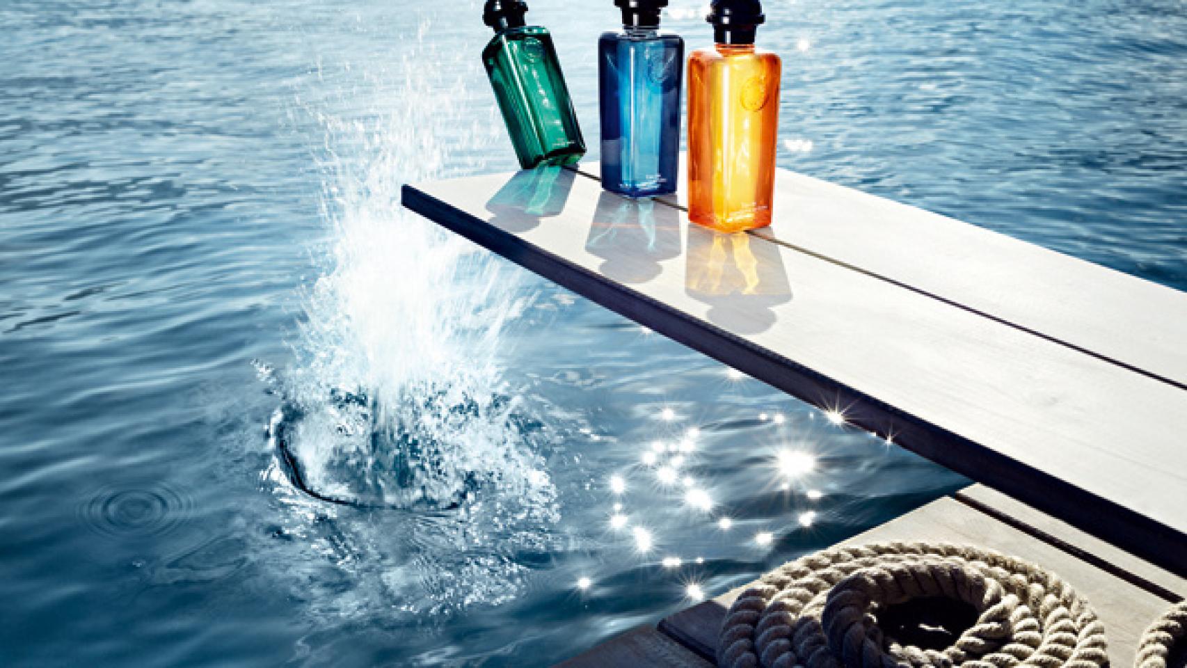 Hermès Eau D´Orange Verte, Eau de Mandarine Ambree, Eau de Narcisse Bleu.