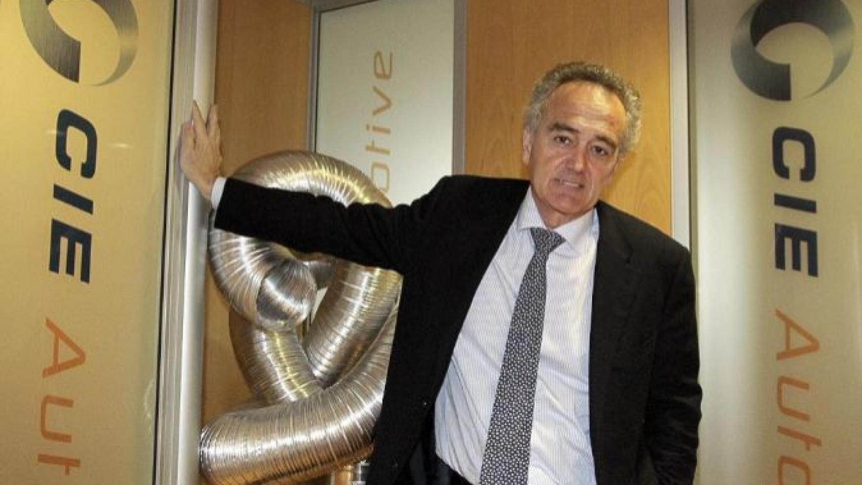 El presidente ejecutivo de CIE Automotive, Antón Pradera. EFE