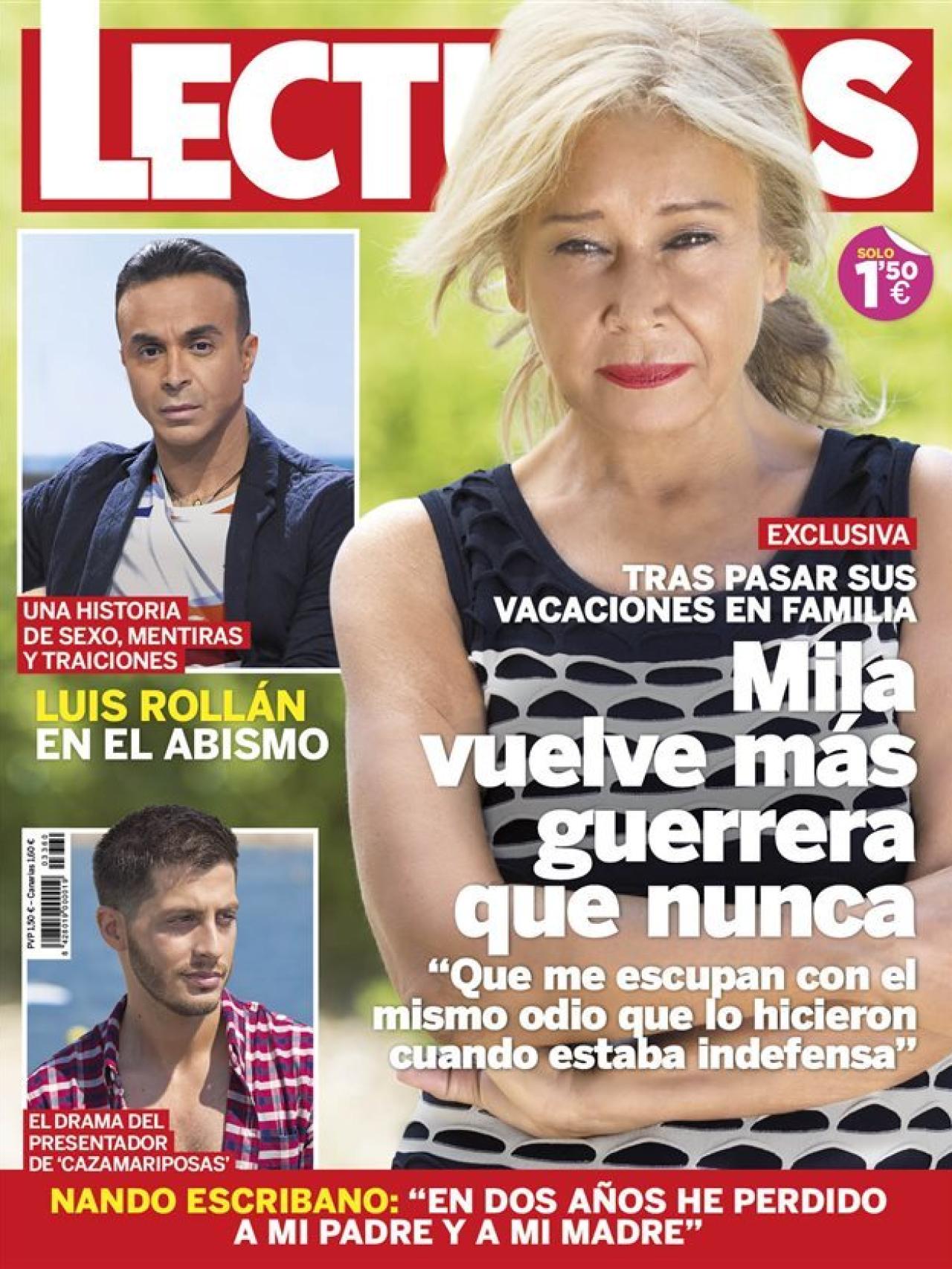 Portada de la revista Lecturas