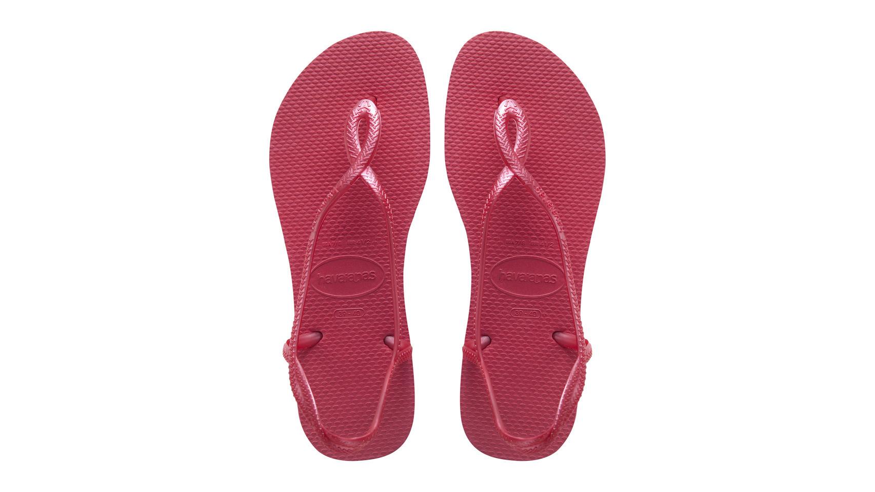 Havaianas Luna (tanto para ciudad como para la playa) inspiradas en las Olimpiadas de Río 2016.