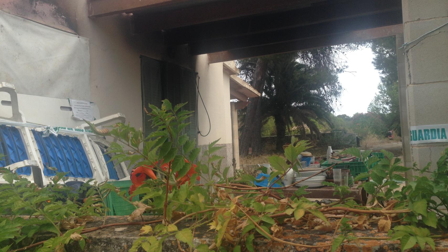 Estado actual de la casa de Xue Sandra en Alcudia.