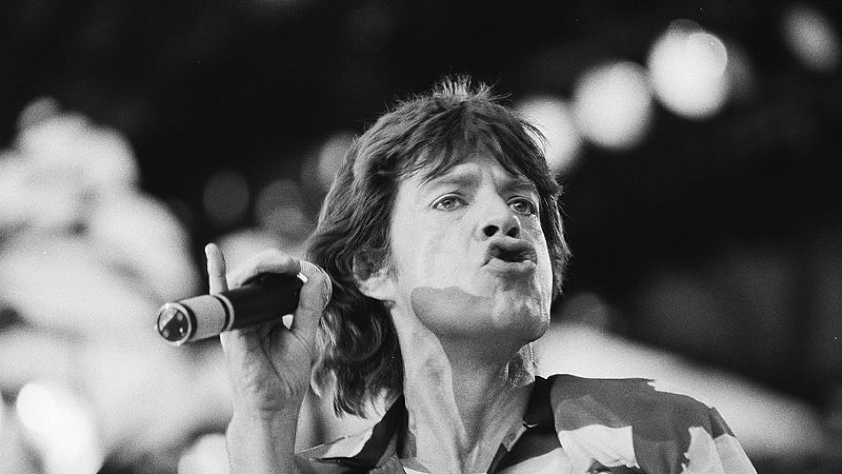 Concierto de los Stones en 1982.