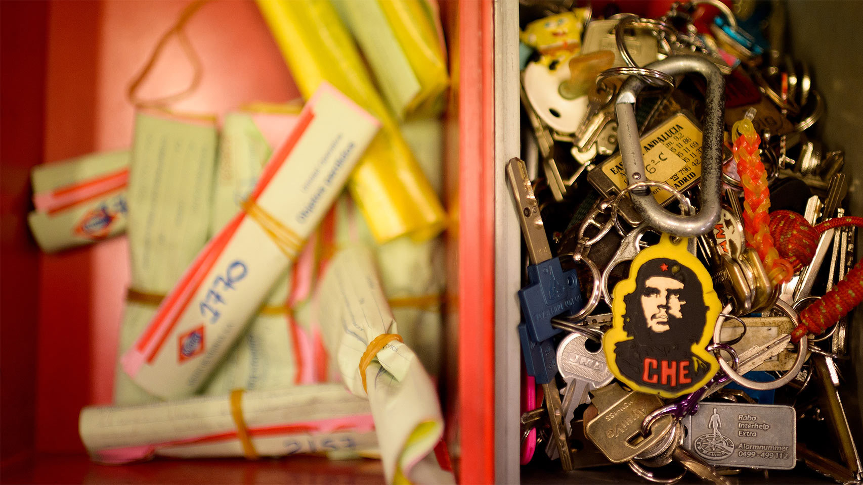 Algunas de las llaves 'encontradas'.