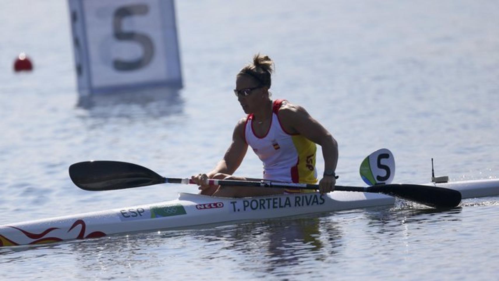 Teresa Portela se clasifica para la final del K1 200