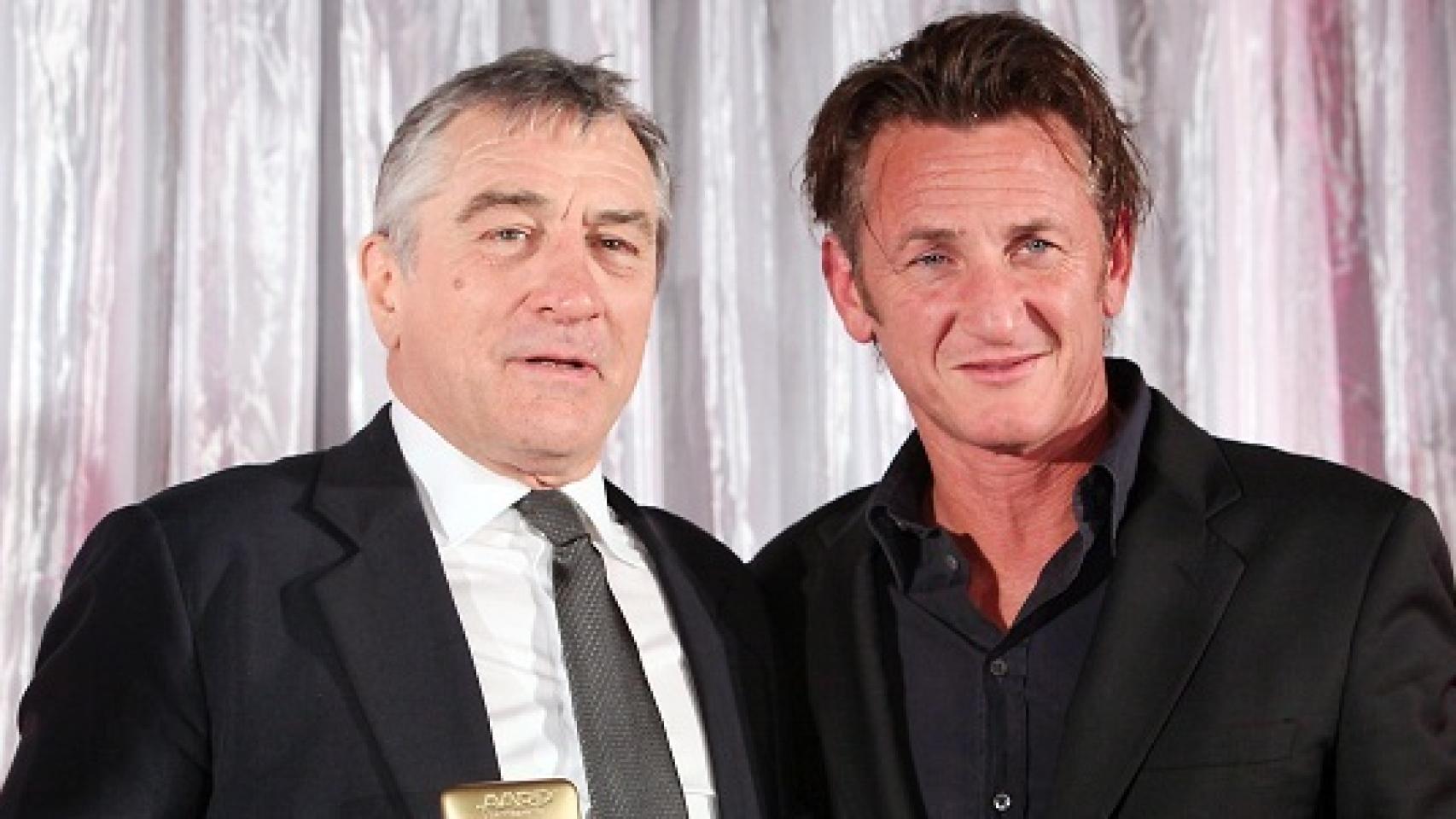 Robert de Niro y Sean Penn celebran hoy su cumpleaños.