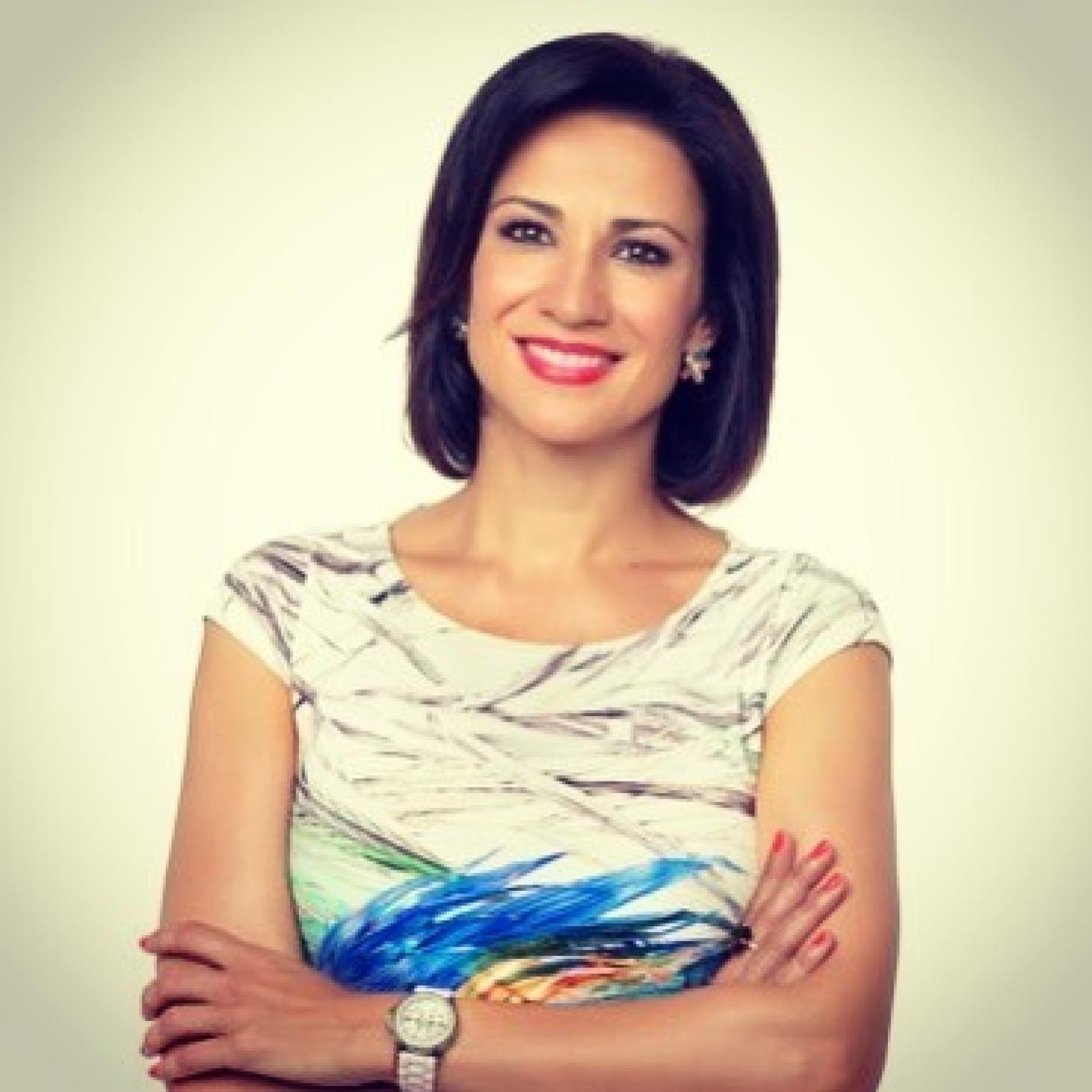 Imagen actual de la periodista