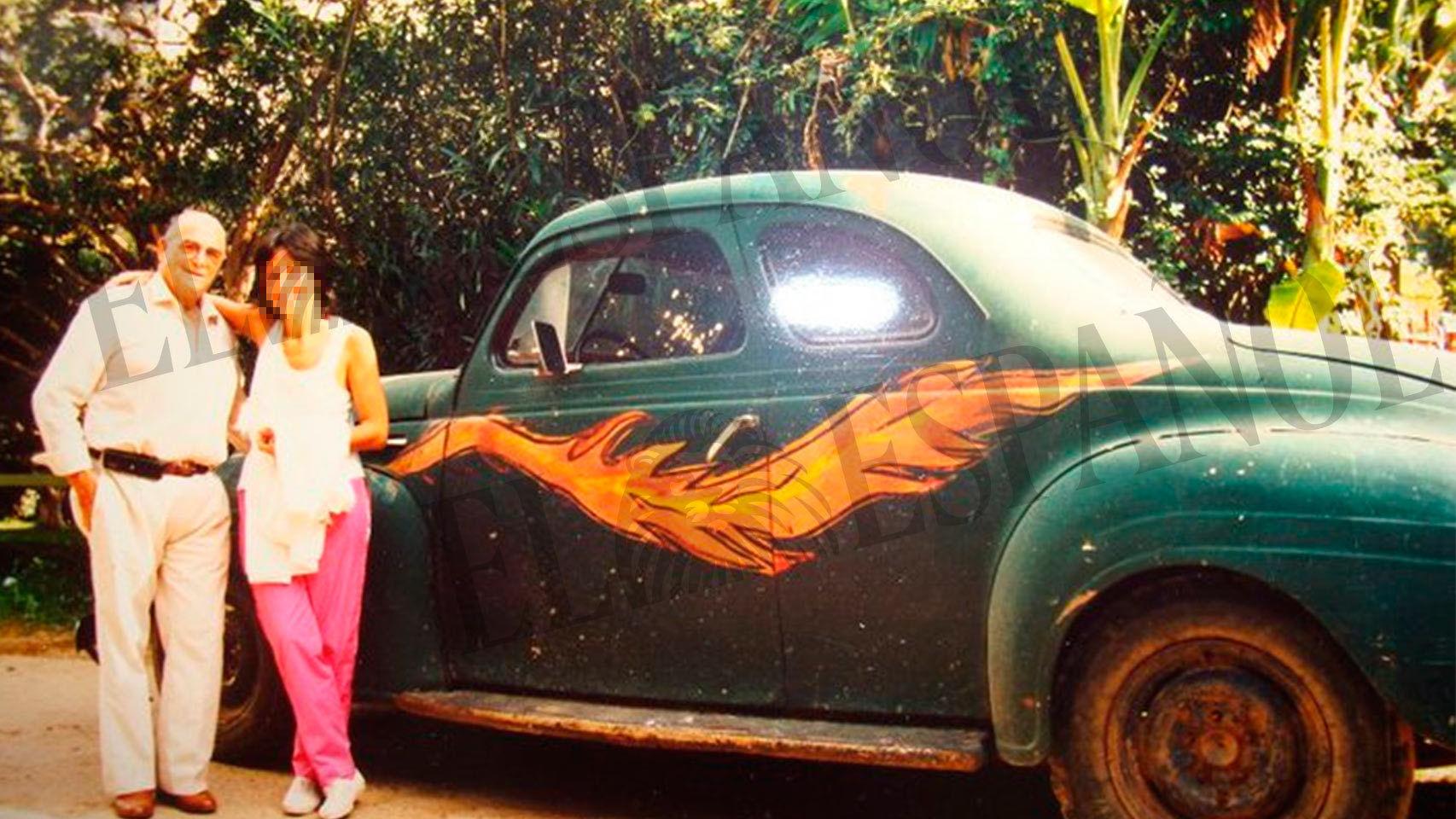 El empresario Luis Osvaldo Repetto durante un rodaje.