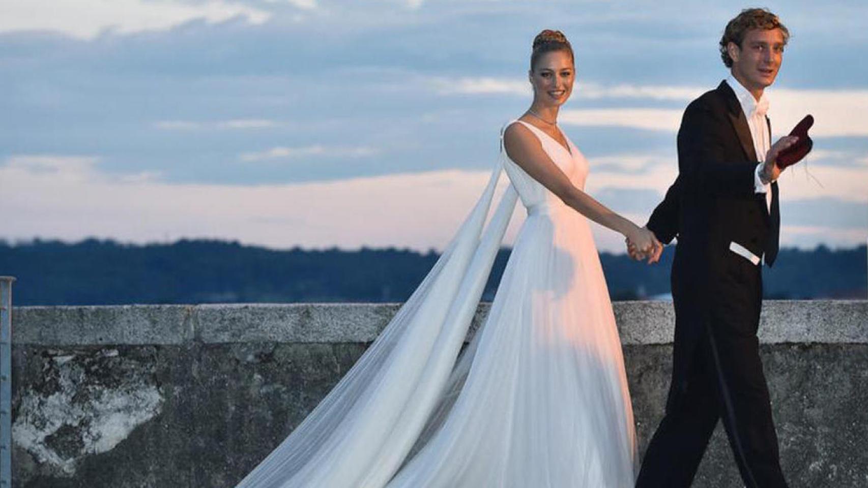 El día más feliz de la vida de Beatrice: su boda con Pierre.
