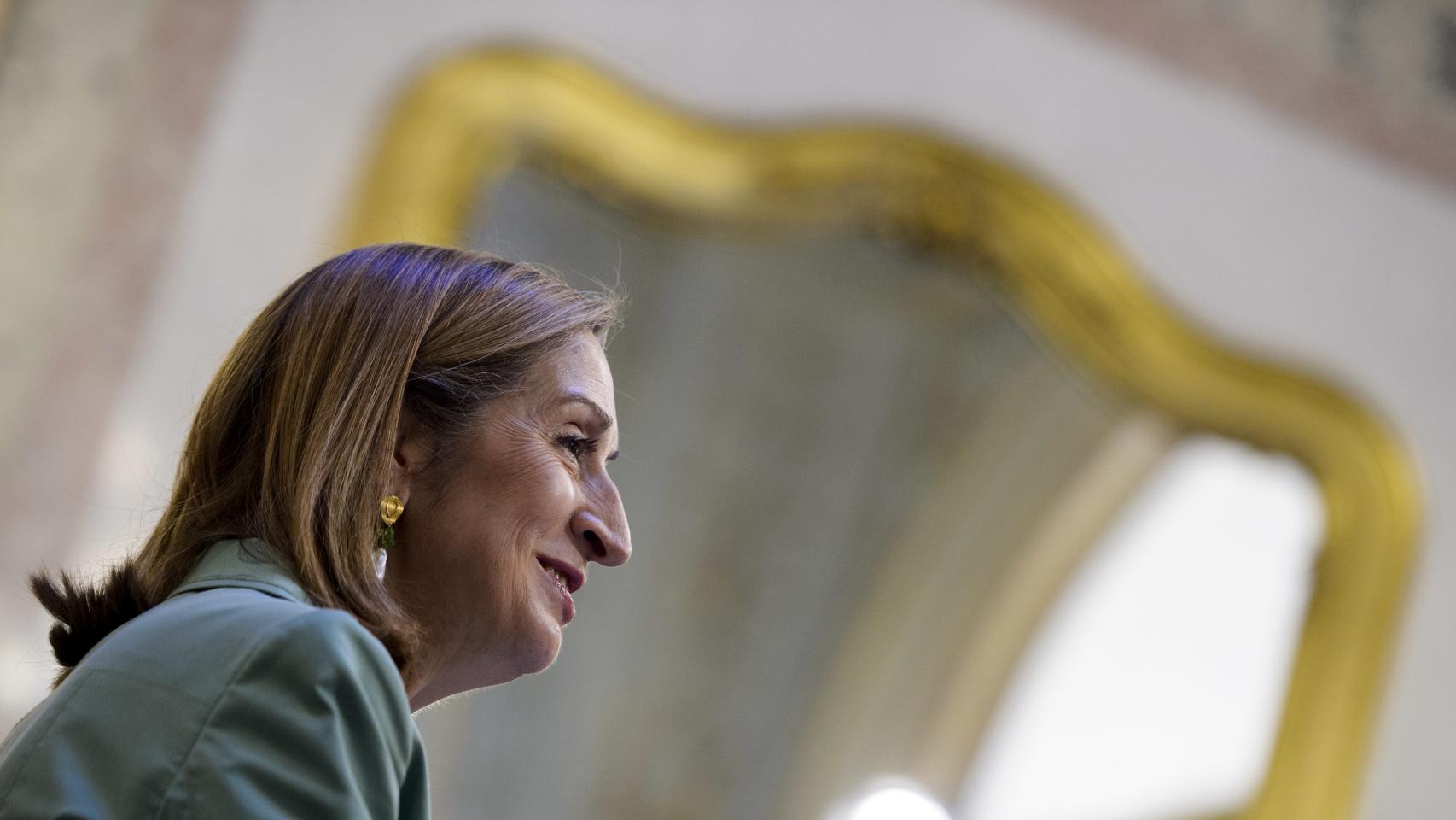 Ana Pastor, durante su intervención este jueves en el Congreso