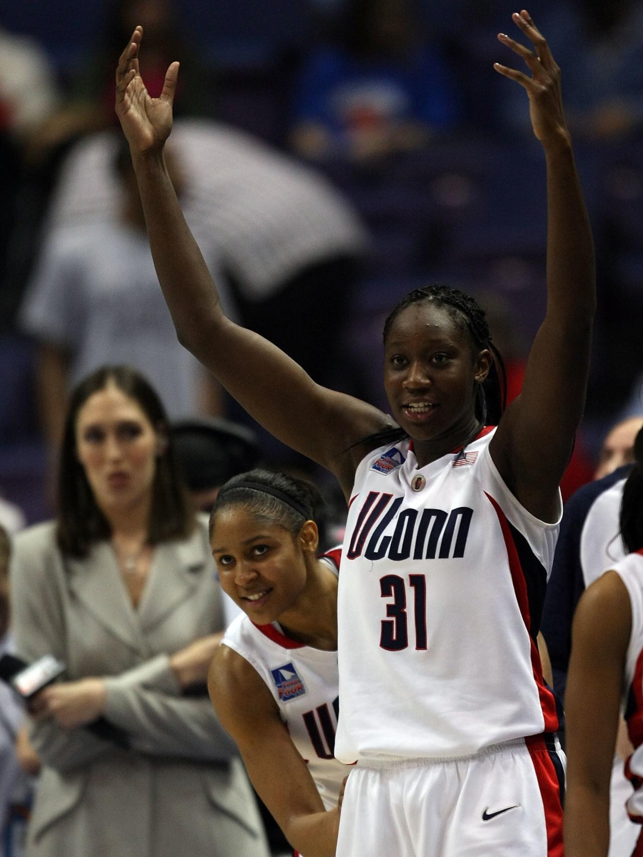Moore y Charles en su etapa universitaria.