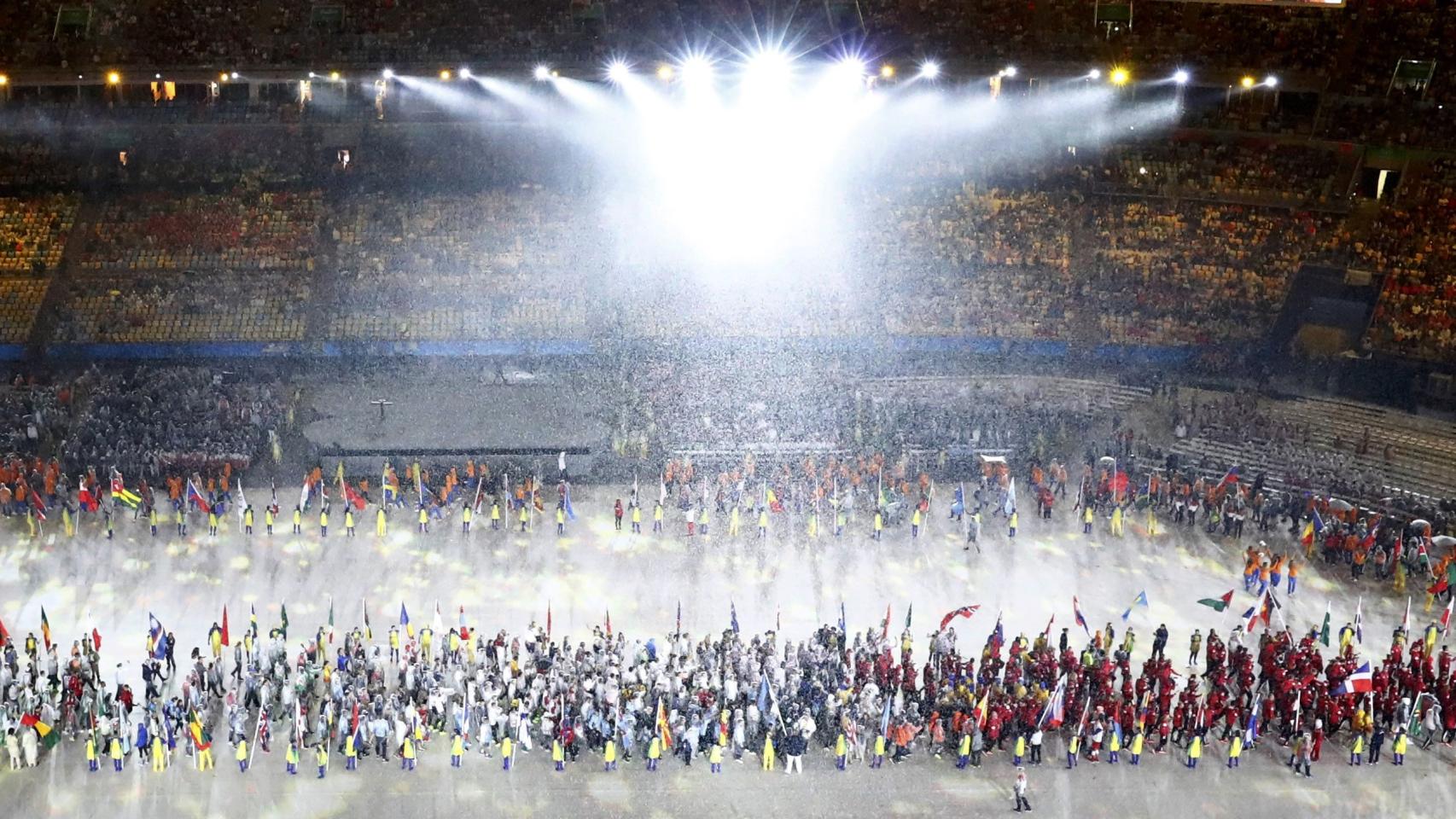 Maracaná, en la Clausura