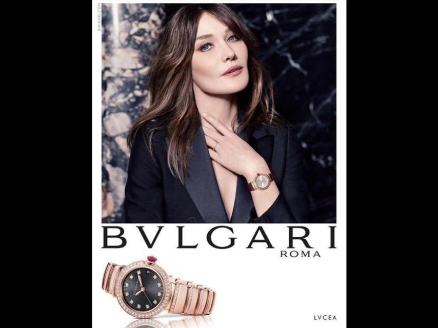 Imagen promocional de Bulgari, la marca de la que es imagen.