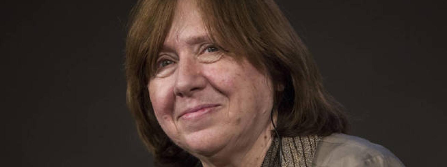 Svetlana Alexievich.