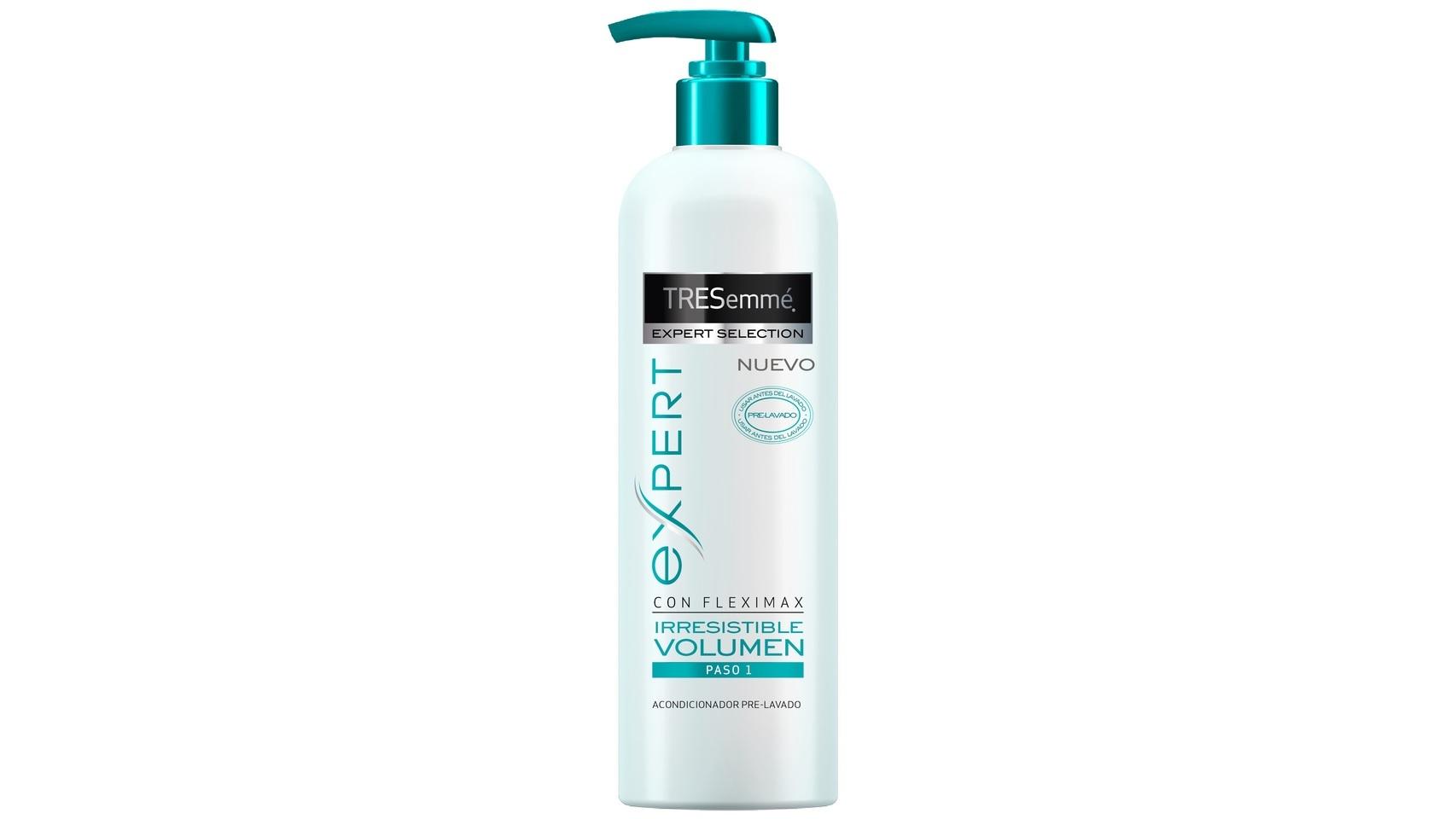 Acondicionador Pre-Lavado Volumen Irresistible de TRESemmé.