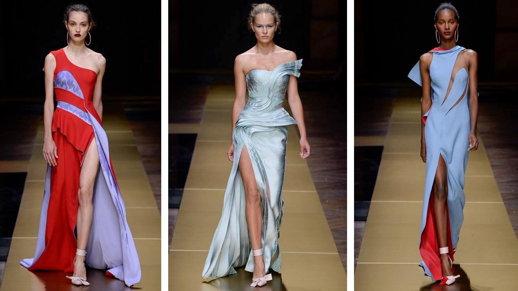 Prendas que forman figuras que se adaptan al cuerpo femenino.