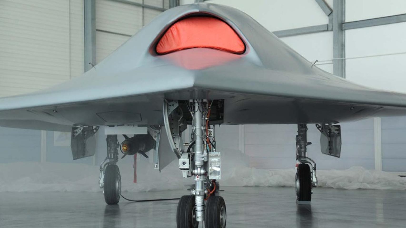 Prototipo del avión nEUROn, de la firma francesa Dassault.