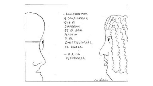 Viñeta del dibujante Máximo publicada en la edición de ABC del 16 de junio de 2011