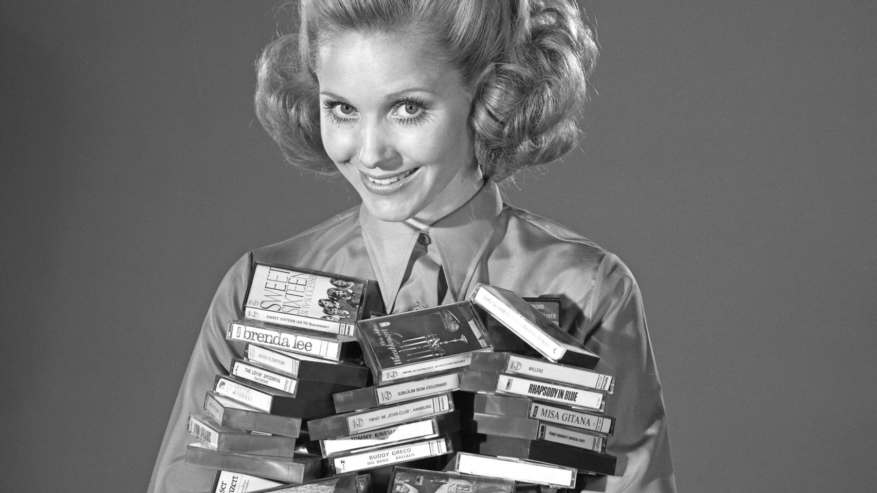 Anuncio de cassettes de 1969