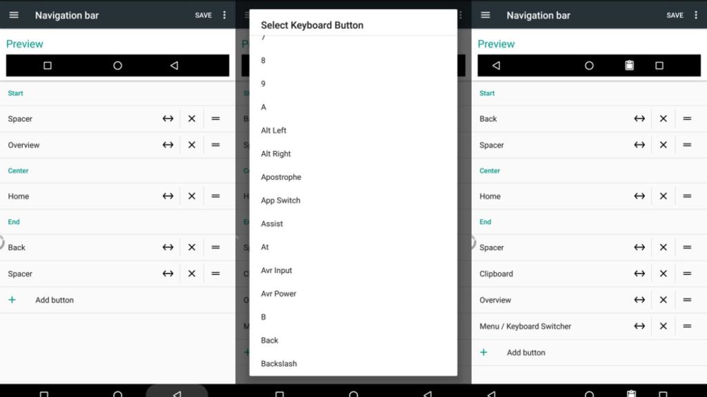 Android permitirá cambiar la barra de navegación y eliminar los botones habituales