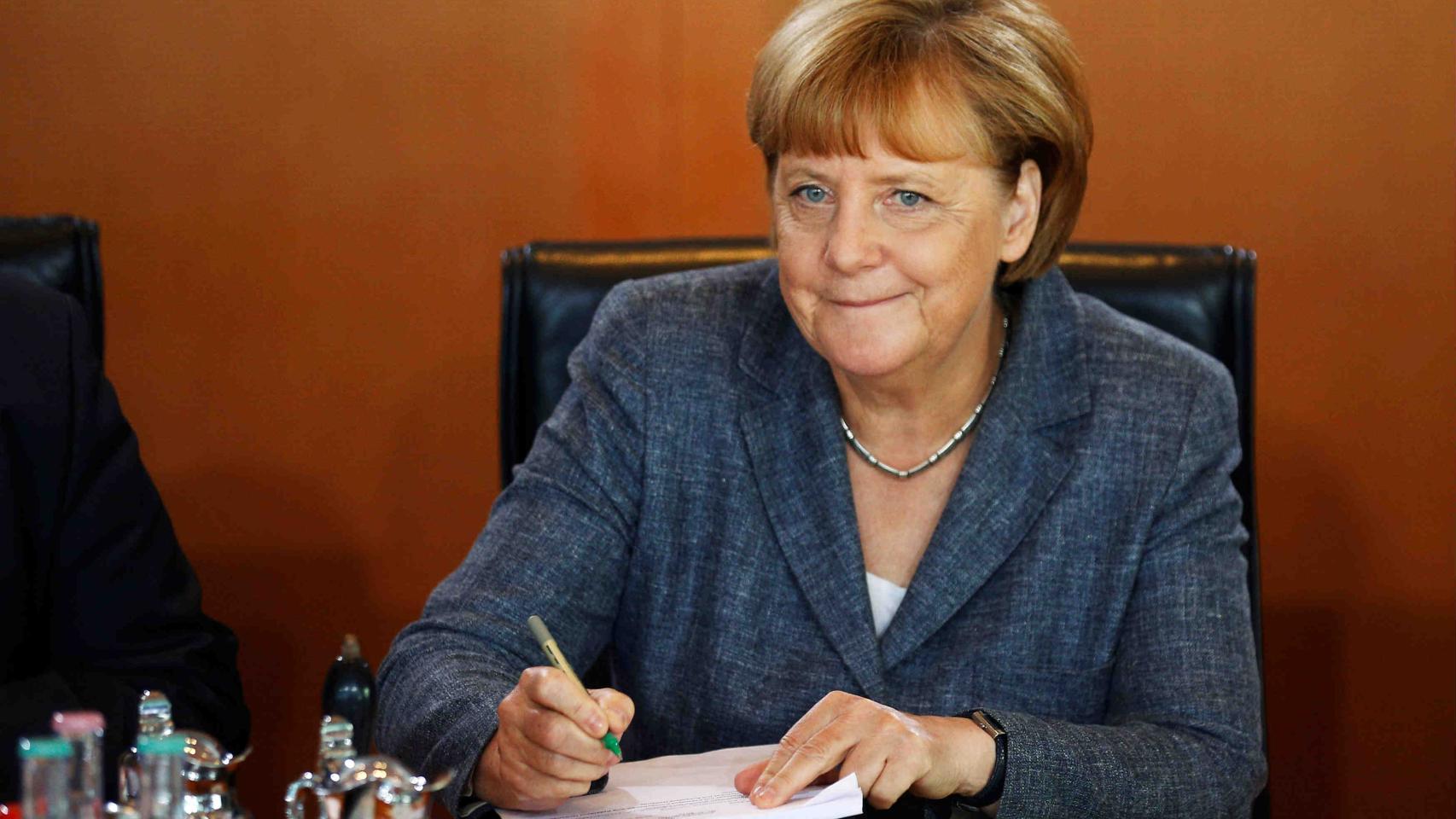 La canciller alemana Angela Merkel.