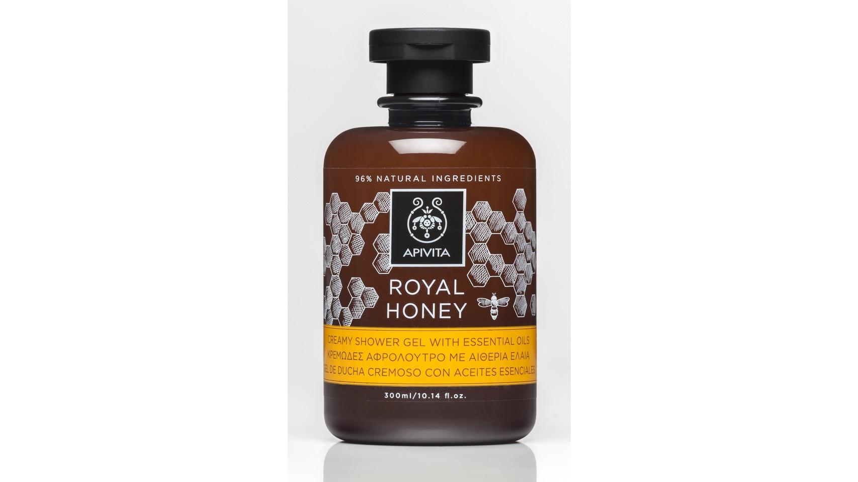 Gel de ducha Royal Honey de Apivita.