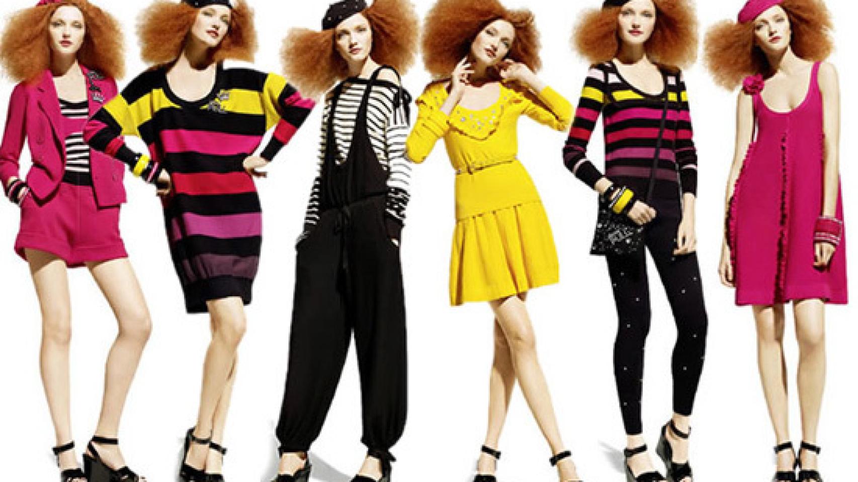 Modelos de su colección cápsula para H&M