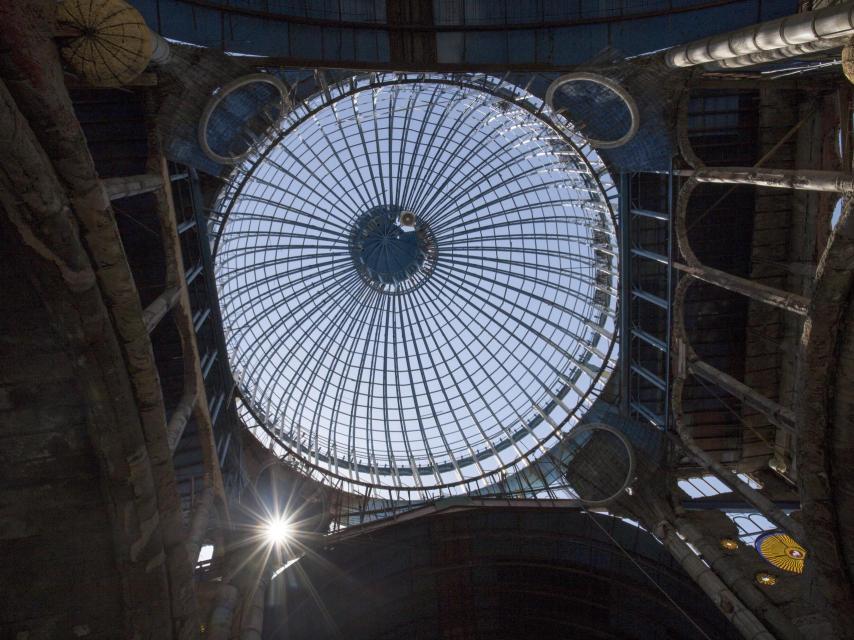 Las cúpulas están situadas a 35 metros de altura.