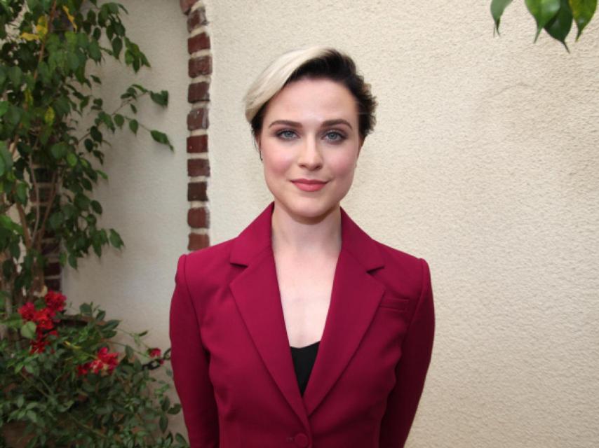 La cantante y actriz estadounidense Evan Rachel Wood.