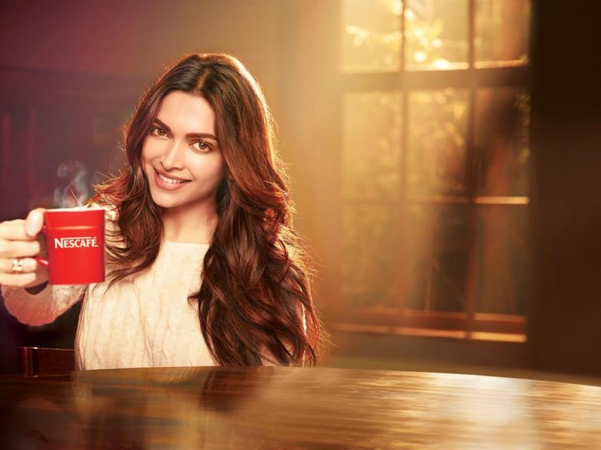 Deepika Padukone para Nescafé