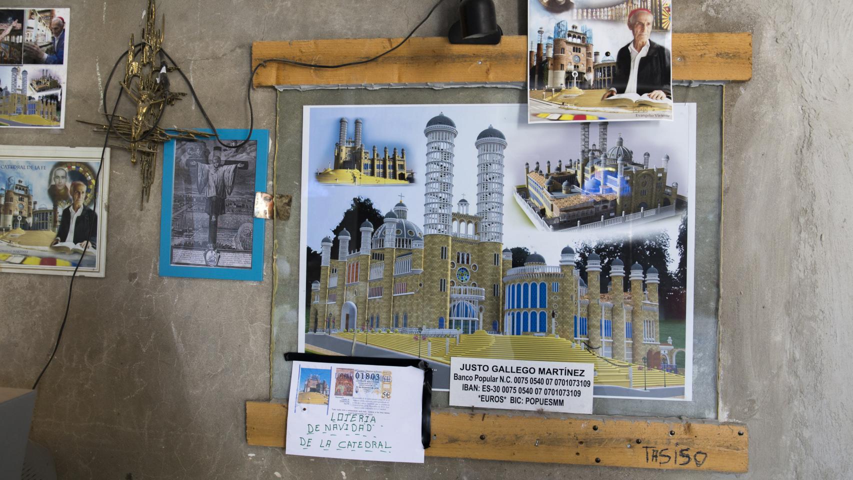 Los planos de la catedral de Justo diseñados por ordenador.