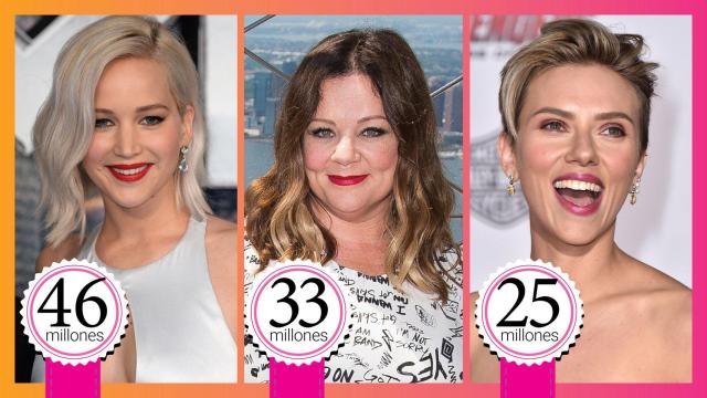Las actrices mejor pagadas del mundo